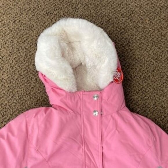 *ZeroXPosur Jacket 3 in 1 System 14/16 Hooded Pink Gray All Season Water Resist - Picture 4 of 12